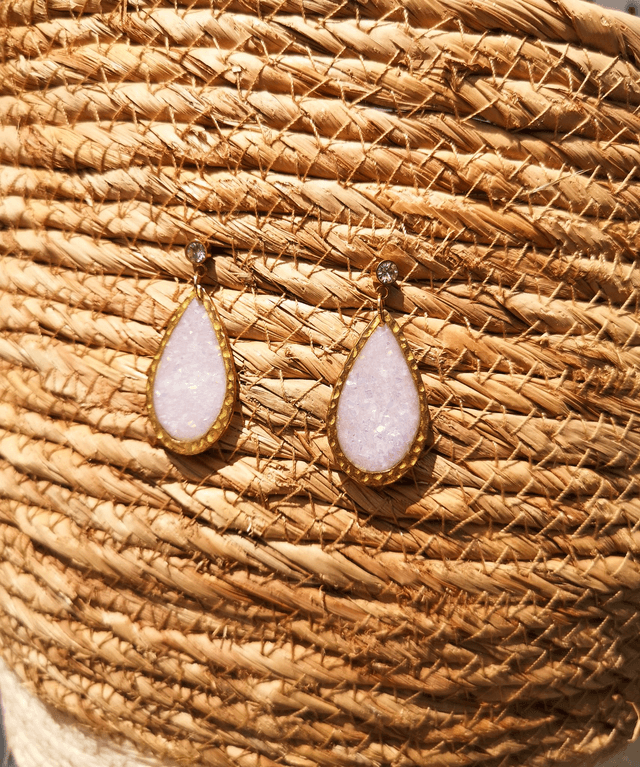 Collection Pierres d'Opales - Boucles d'oreilles Oana