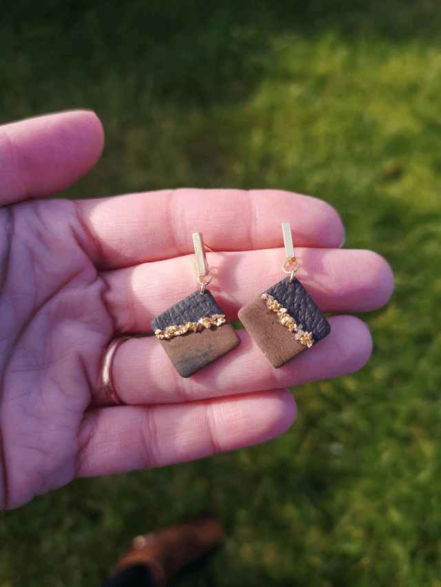 Collection Les Bois et Or - Boucles d'oreilles Misha