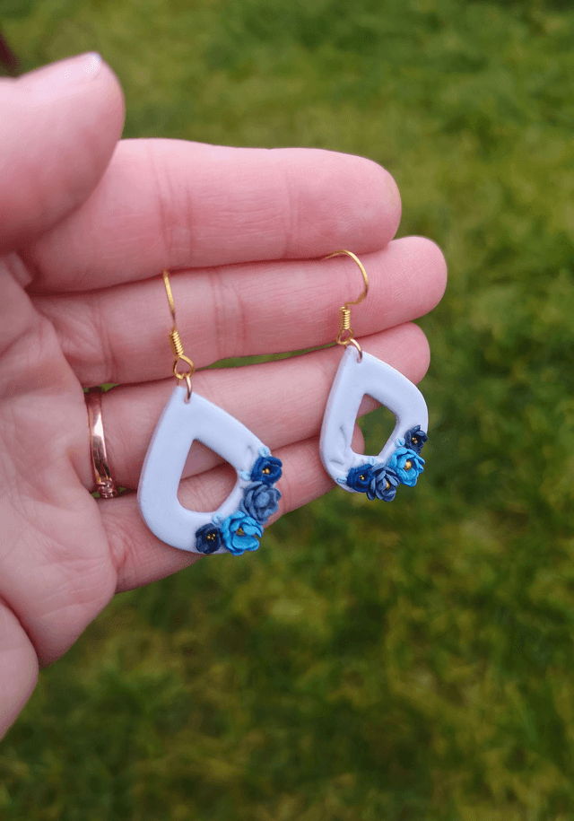 Collection Jardin d'Hiver - Boucles d'oreilles Tiana