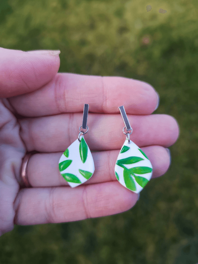Collection Les Aquarelles Prairie - Boucles d'oreilles Fanny