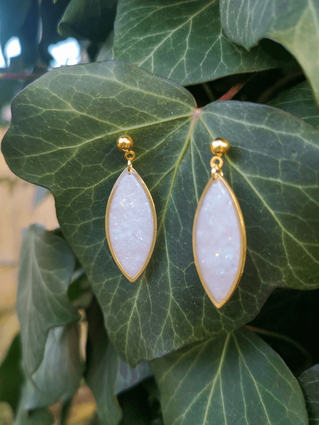 Collection Pierres d'Opales - Boucles d'oreilles Lily 