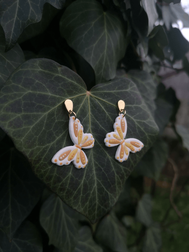 Collection Fleurs automnales - Boucles d'oreilles Delphine 