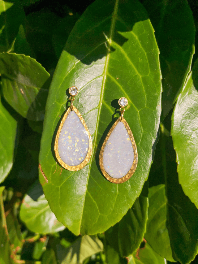 Collection Pierres d'Opales - Boucles d'oreilles Oana