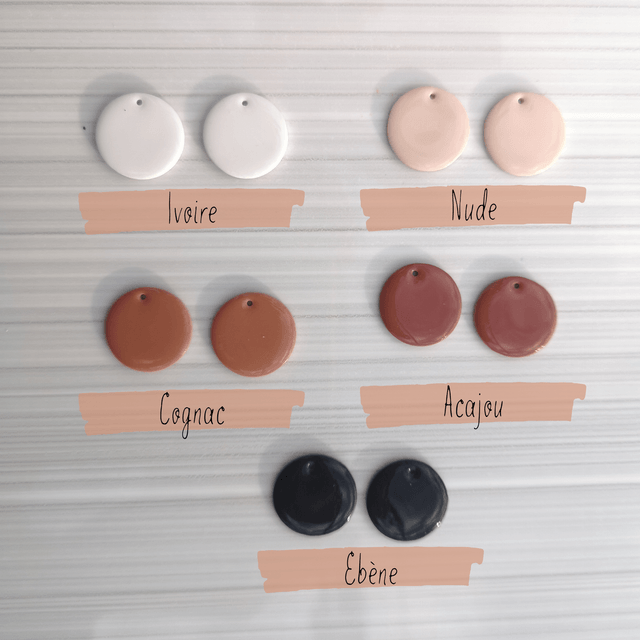 Boucles d'oreilles Eden - Version dorée - Les Interchangeables