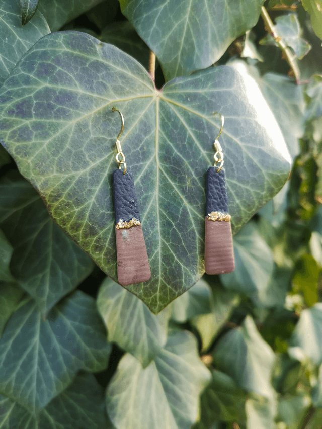 Collection Les Bois et Or - Boucles d'oreilles Mahé