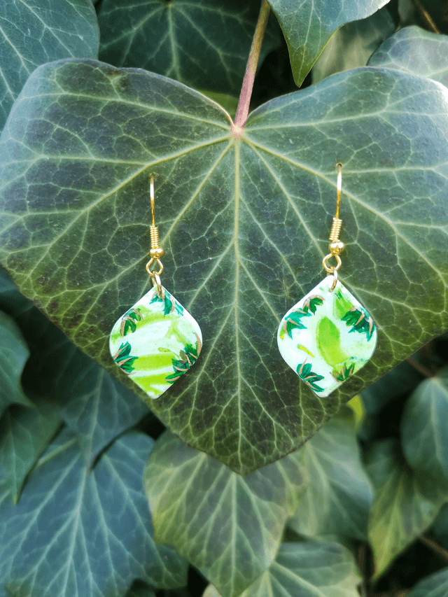 Collection Les Aquarelles Prairie - Boucles d&#039;oreilles Fantine
